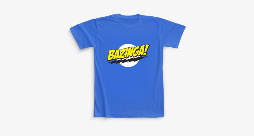 Bazinga The Big Bang Theory Camaloon T-shirts - Bazinga T Shirt, transparent png
