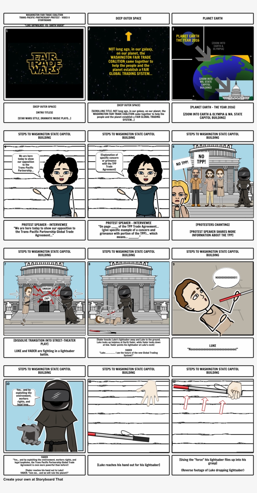 Tpp Protest Video 2 A - Comics, transparent png