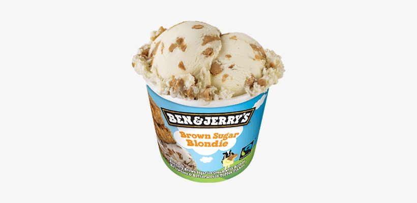 Brown Sugar Blondie Single Serve - Cookie Carnival Ben And Jerry's, transparent png