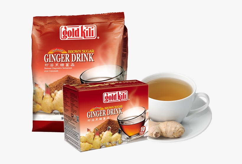 Instant Brown Sugar Ginger Drink - Gold Kili Brown Sugar Ginger Drink, 6.35 Oz, transparent png