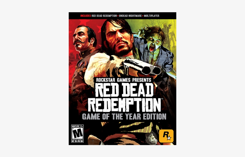 Rockstar Games Announced That The Red Dead Redemption - Game Red Dead Redemption Game Of The Year Xbox 360, transparent png