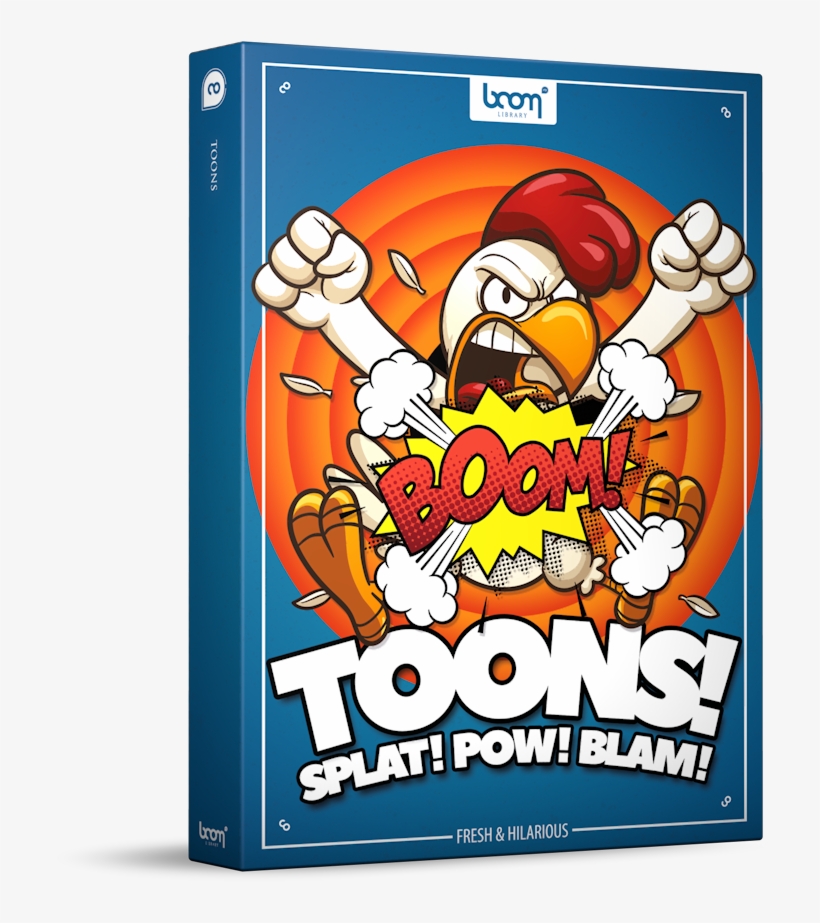 Toons Sound Effects Library Product Box - Boom Library Toons, transparent png