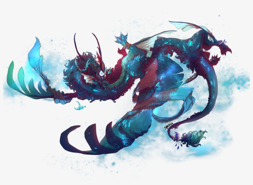 Abyss Wings By Ravoilie On Deviantart Fantasy Dragon, - Illustration, transparent png