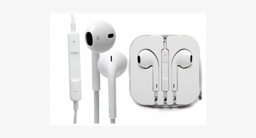 Apple Ear Pods Earphones W/ Remote And Mic, transparent png