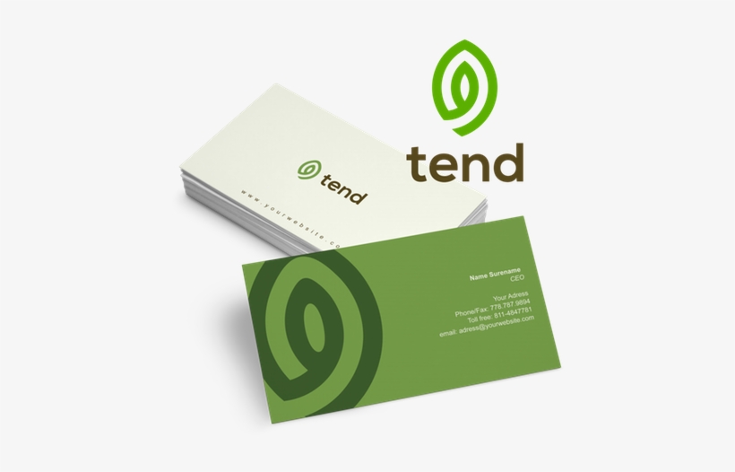 Logo Business Card Design By Artsigma - Business Card With Logo Design, transparent png