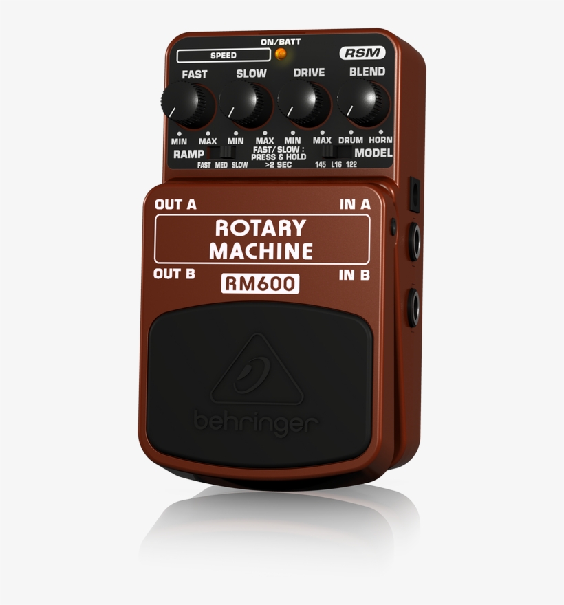 Rm600 P0529 Right L - Behringer Rm600 Effects Pedal Guitar Stompbox, transparent png