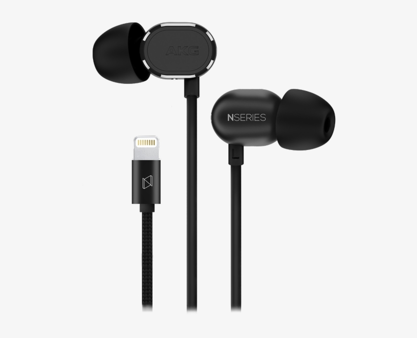 Akg By Harman On Twitter - Akg N20 Lt Earphones - Black, transparent png