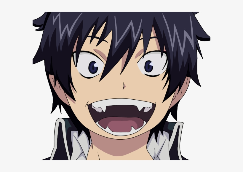 Blue Exorcist Smile Gif, transparent png
