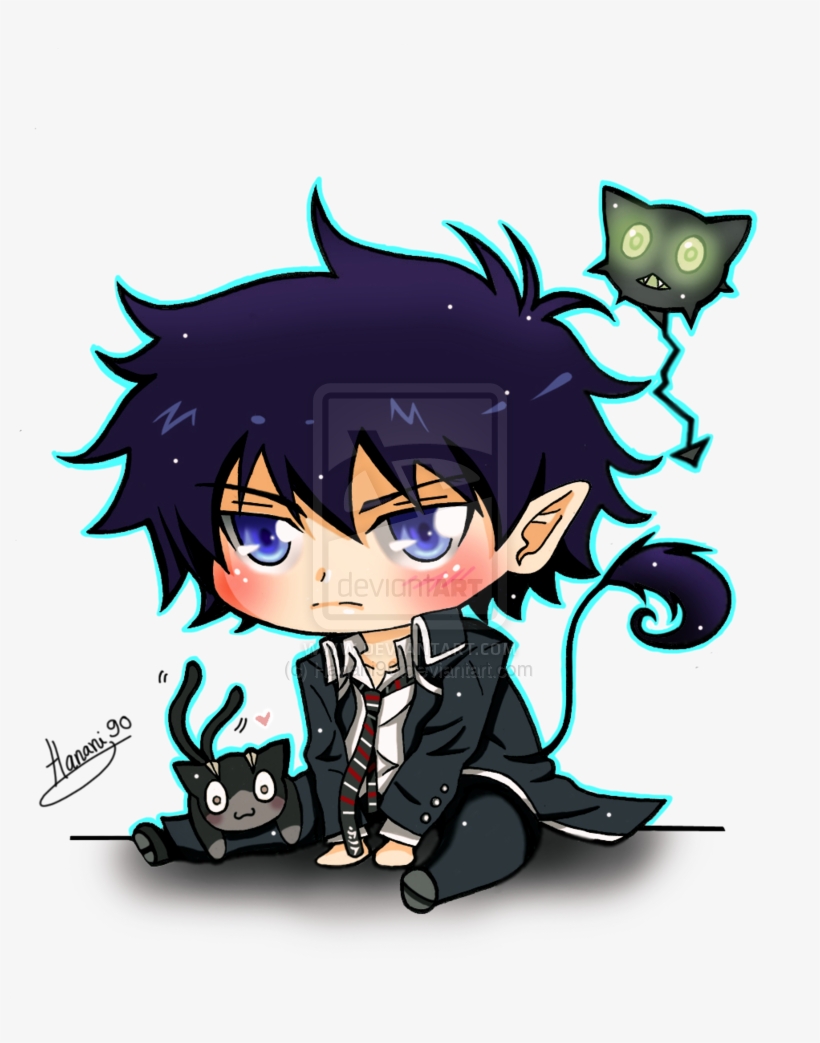 Okumura Rin By Hanani90-d3dwwfv - Okumura Rin Chibi, transparent png