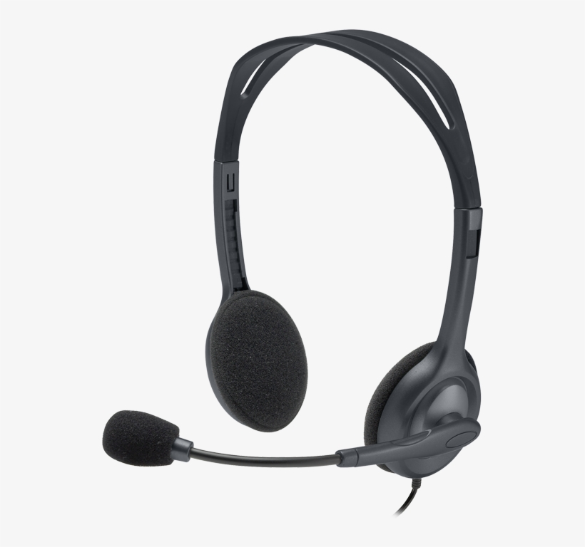 H111 Stereo Headset - Stereo Headset H111 Multi Device Headset, transparent png