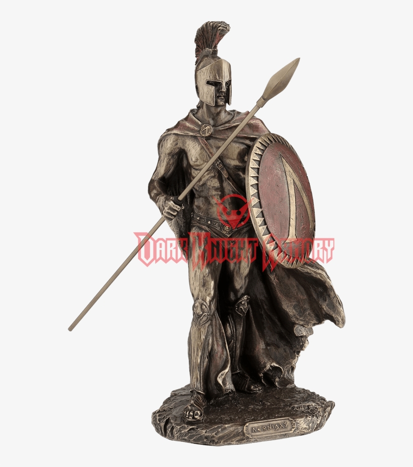 Leonidas With Spear Statue - Spartan Statue, transparent png