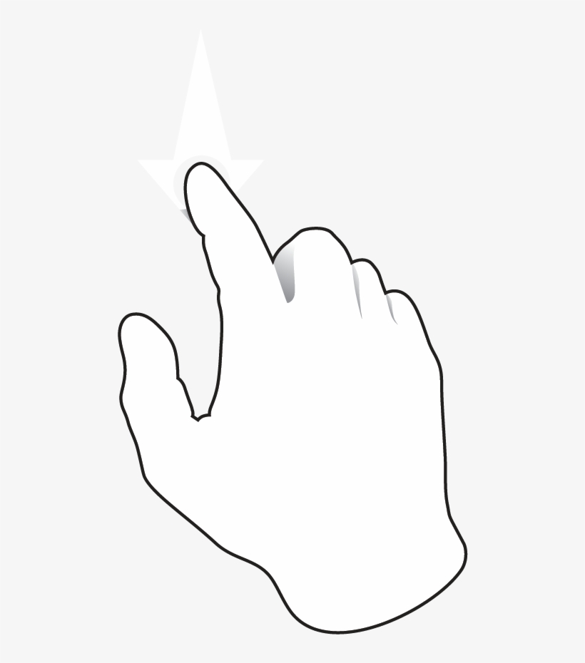 Swipe Up And Down To Tilt - Swipe Up Down Gesture, transparent png