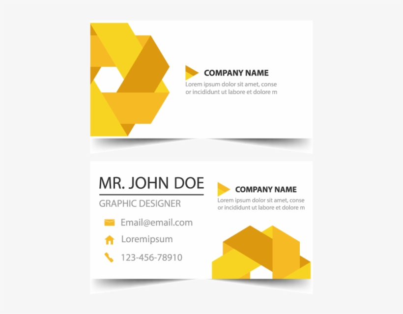 Corporate Business Card Template - Business Card, transparent png