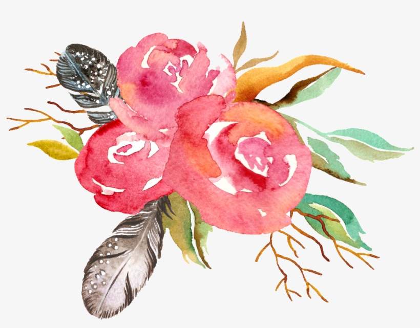 Wine Red Flower Cluster Transparent Decorative - Dreamcatcher, transparent png