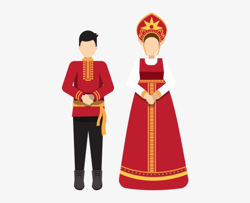 Free Png Russian People Png Images Transparent - Moscow Saint Basil's Cathedral Png Clip Art, transparent png