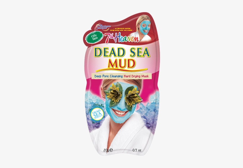 We've Harvested Nutrient Rich Minerals From The Dead - 7th Heaven Dead Sea Mud Mask, transparent png
