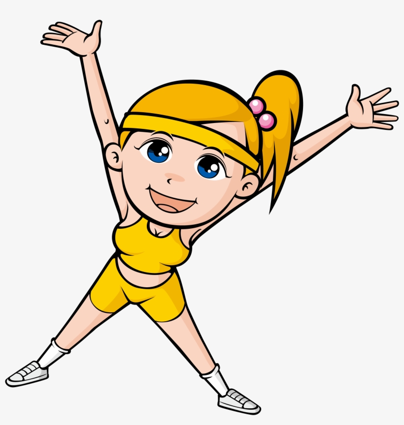 Svg Royalty Free Dance Aerobics Clip Art - Aerobic Clip Art, transparent png