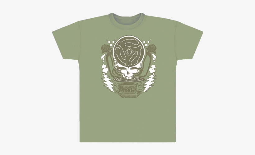 Spun Dead T Shirt - Grateful Dead Steal Your Face, transparent png