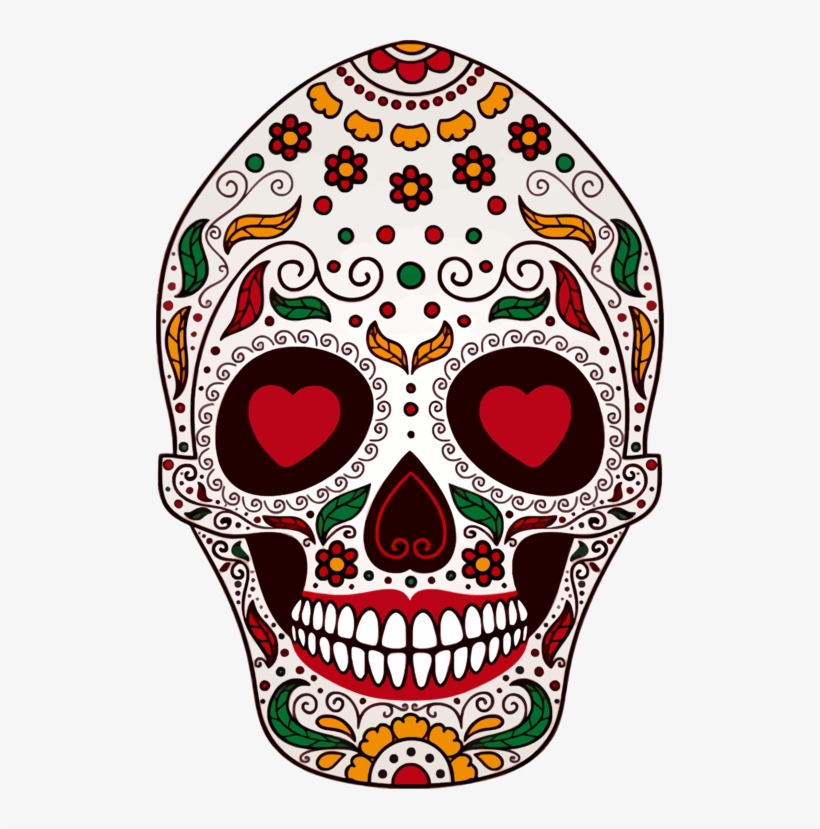 Calavera Journey Skull Iphone 7 Day Of The Dead - Calavera, transparent png