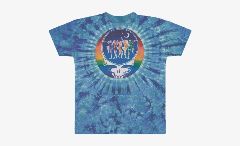 Grateful Dead Tie Dye Dance Your Face T Shirt - Tie Dye Grateful Dead T Shirts, transparent png