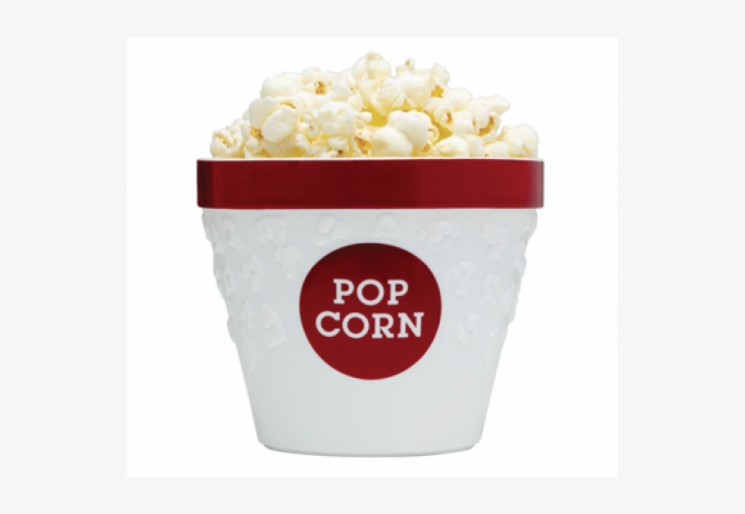 Red Mini Popcorn Bucket - Royal Blue Rim Popcorn Bucket - Large, transparent png