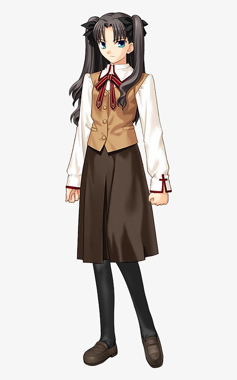 Tohsaka Rin School Uniform - Rin Tohsaka, transparent png