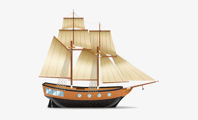Never Ending Adventures Story Ship - Sailing Ship, transparent png