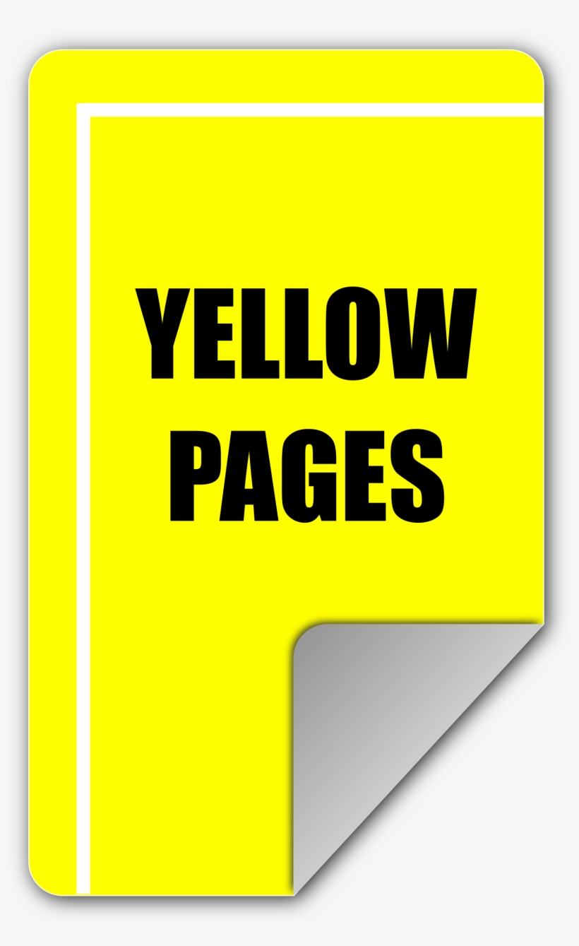 Yellow Pages Clip Arts, transparent png
