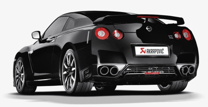 Akrapovic Slip On Line Exhaust 08 18 Nissan Gtr (m - Nissan Gtr, transparent png