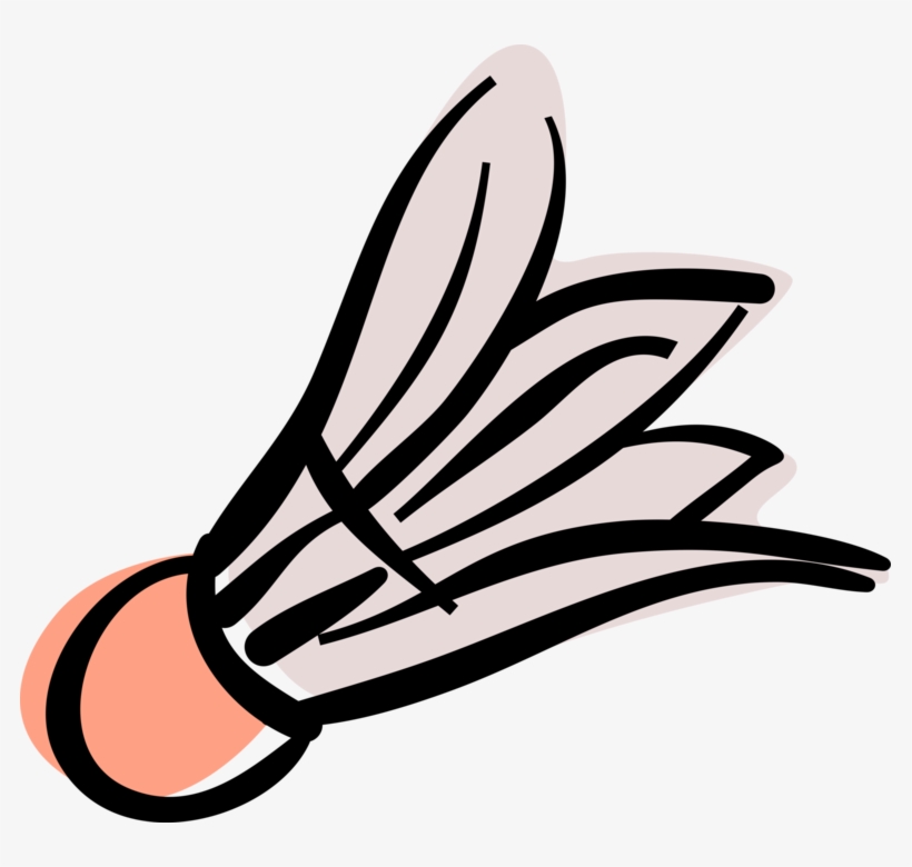 Vector Illustration Of Sport Of Badminton Shuttlecock - Badminton Birdie, transparent png