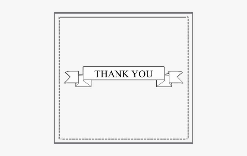 Home/craft & Diy/stamps/thank You Banner Stamp - I Do, transparent png