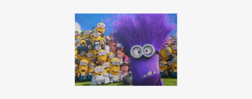 Evil Minion Poster • Pixers® • We Live To Change - Minion Edible Cake Topper Frosting 1/4 Sheet Birthday, transparent png