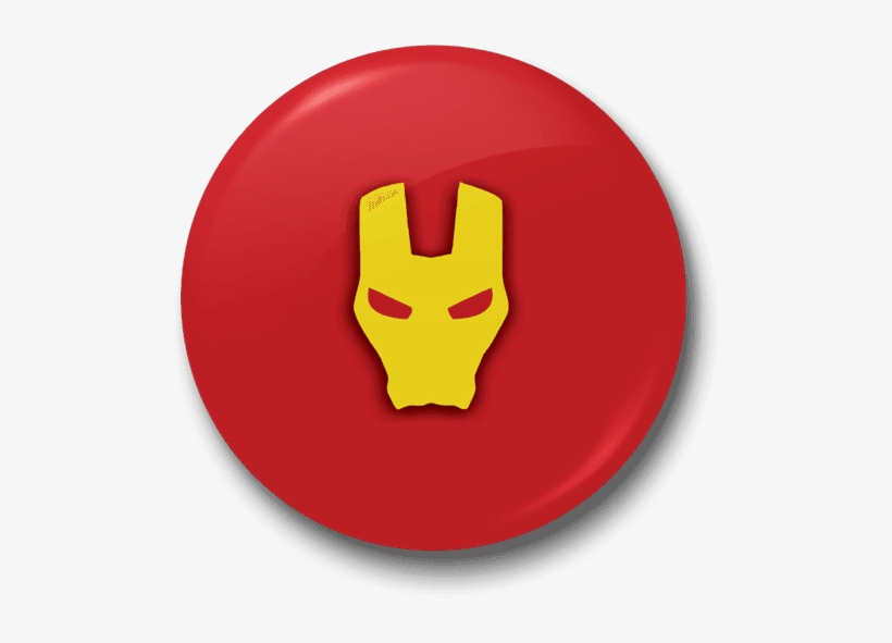 Iron Man Badge - Ironman Escudo, transparent png