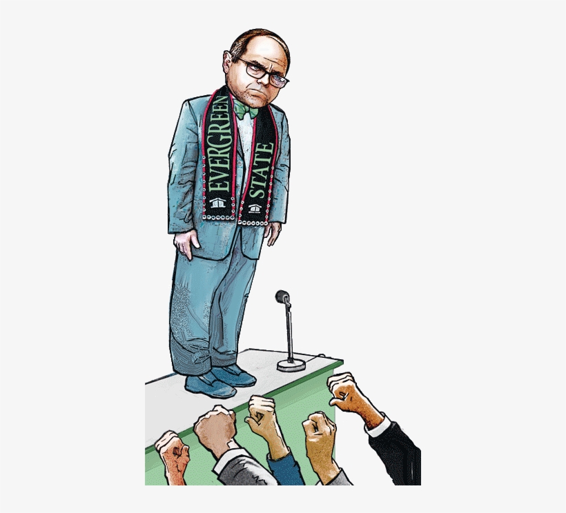 Illustration Of President Of Evergreen State College, - The Evergreen State College, transparent png