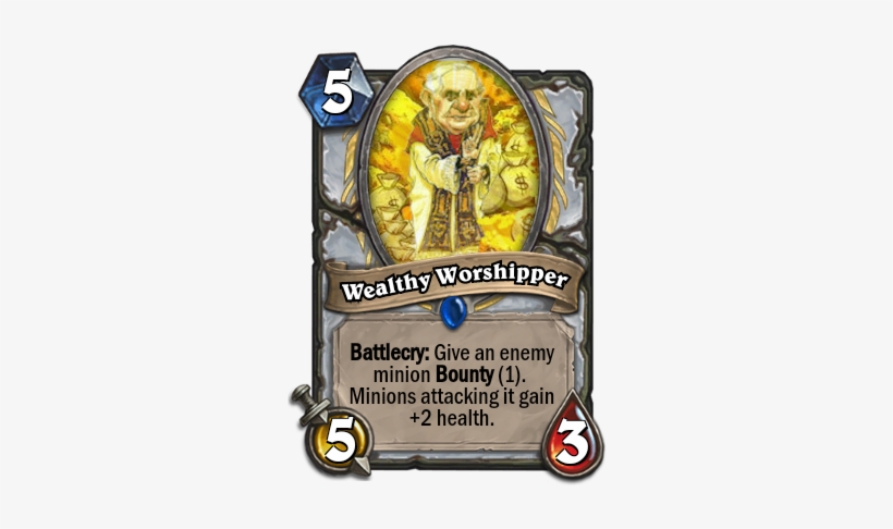 He Uses His Money To Root Out All Evil - Priest Legendary Frozen Throne, transparent png