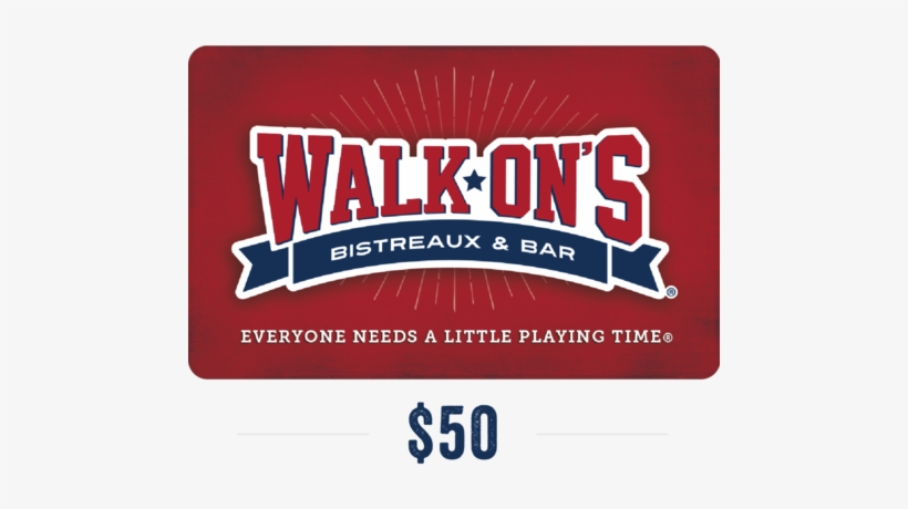 $50 Visa Gift Card Png For Kids - Walk On Independence Bowl, transparent png