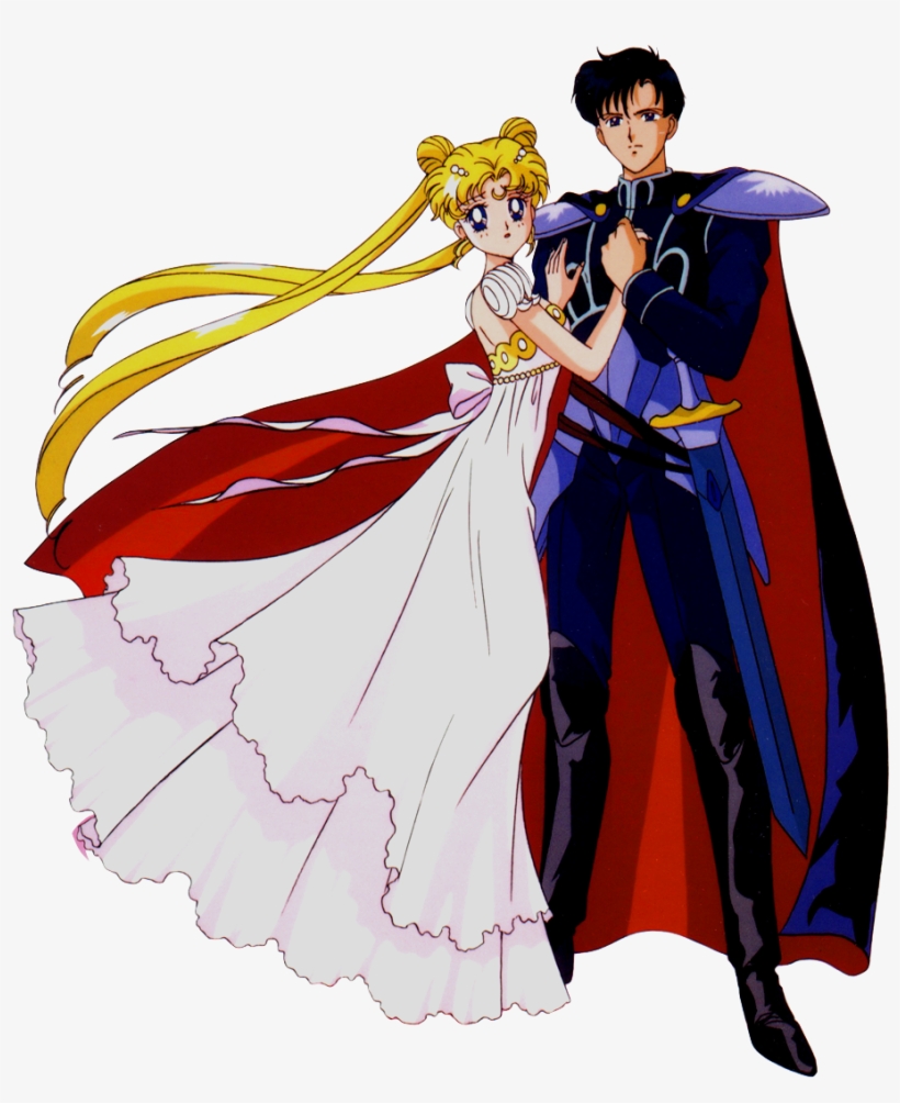 Sailor Moon And Tuxedo Mask - Prince Endymion, transparent png