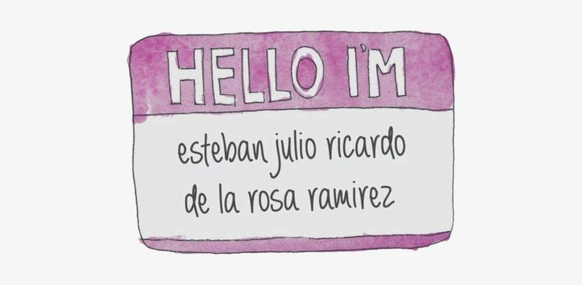 Who Remembers Him - Hello My Name Is Transparent, transparent png