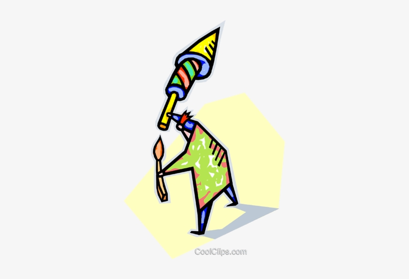 Fireworks Royalty Free Vector Clip Art Illustration - Explosive, transparent png