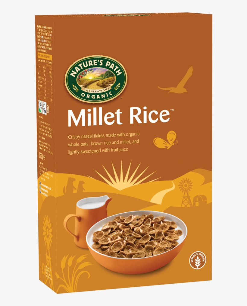 Millet Rice Flakes - Nature's Path Organic Toaster Pastries, Blueberry -, transparent png
