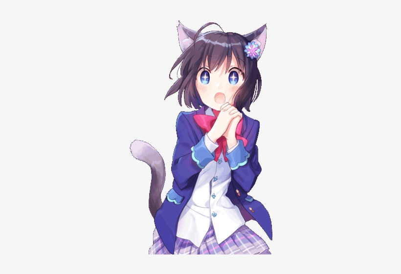 Shiori The Monster Cat Dialogue Render - Cat Render, transparent png