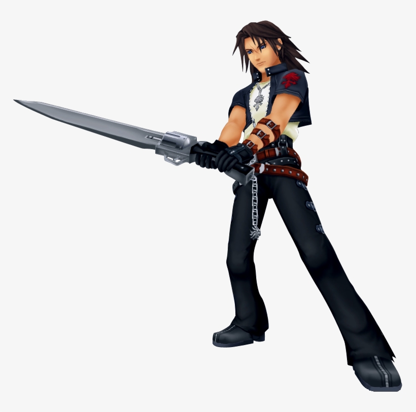 Leon Kh 1 - Kingdom Hearts Squall, transparent png