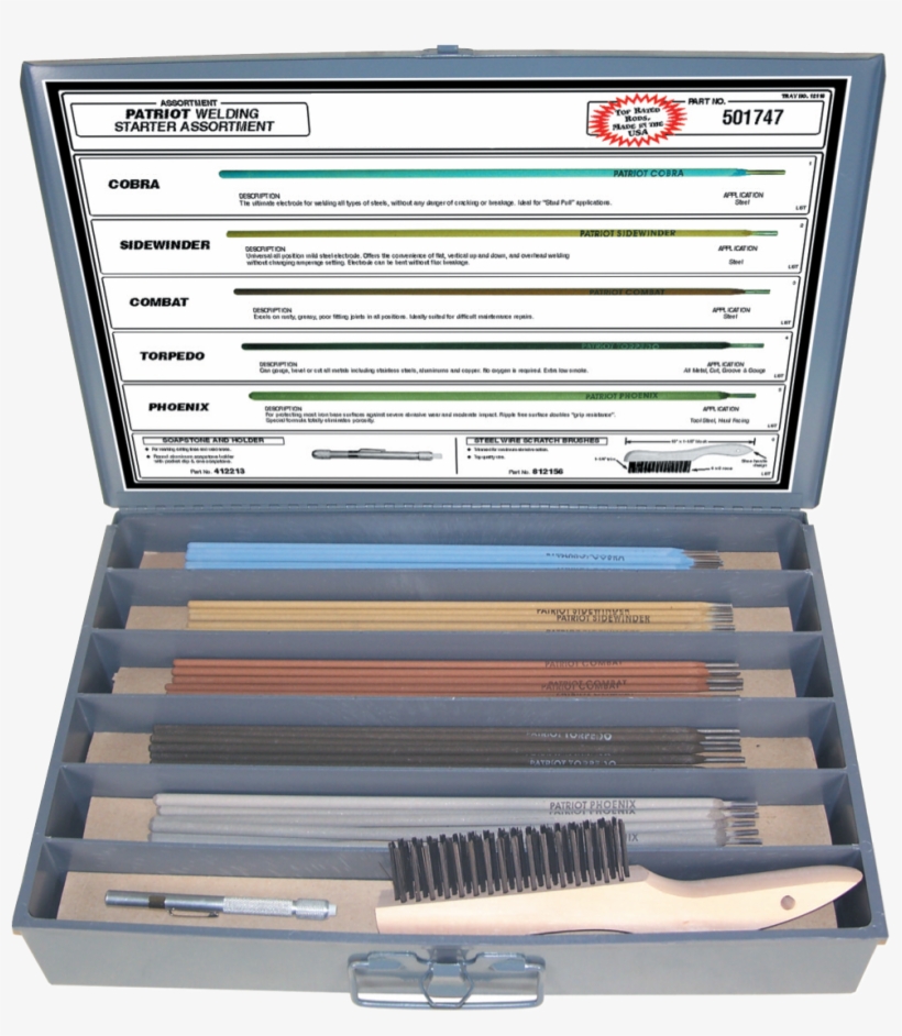 Handyman Patriot Welding And Brazing Rods - Brush, transparent png
