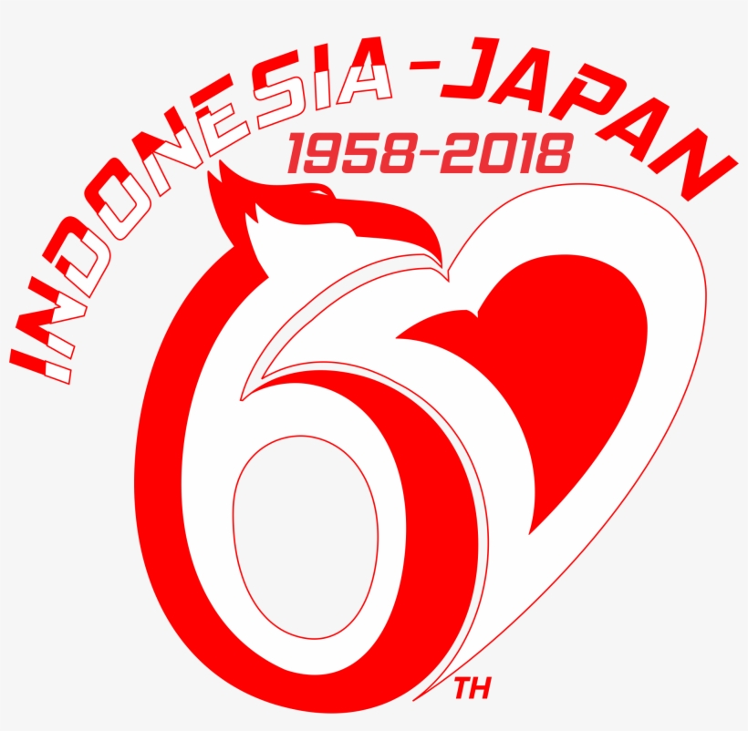 Tampilan Logo Memadukan Lambang Negara Indonesia Yang - Desain Angka 6, transparent png