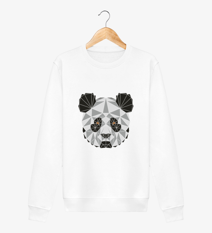 Sweat Col Rond Unisex Stanley Stella Rise Panda Géométrique - T-shirt, transparent png