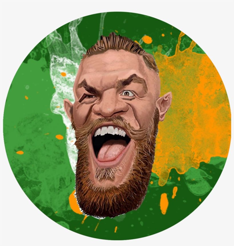 Connor Mc Gregor Knock Out Burger - Conor Mcgregor, transparent png