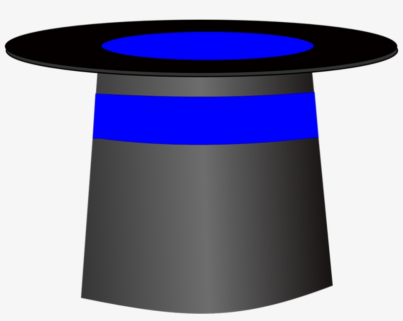 Top Hat Clipart Purple - Top Hat, transparent png