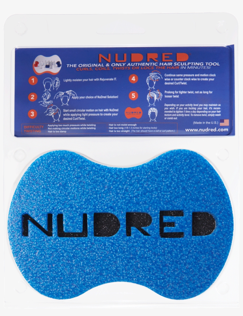 Nudred The Original Hair Sponge, transparent png