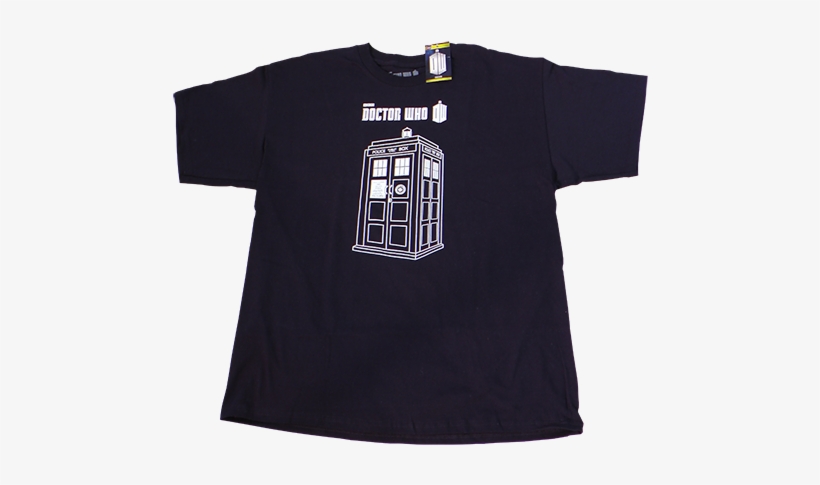 Dr Who Ts Front 1 Small - T-shirt, transparent png