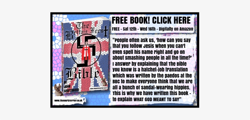 Satirising Far-right Christian Groups Like Britain - Faith Quotes, transparent png